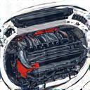 Illustration of a clean engine bay